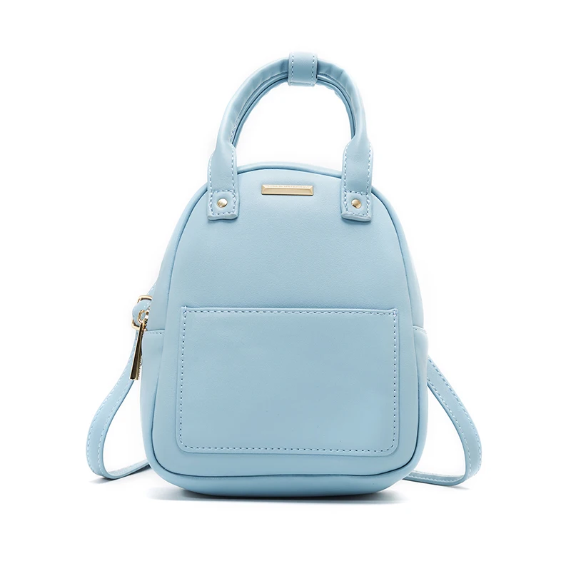 

Solid Designer Fashion Women Backpack Mini Soft Touch Multi-Function Small Backpack Female Ladies Shoulder Bag Girl Purse A5