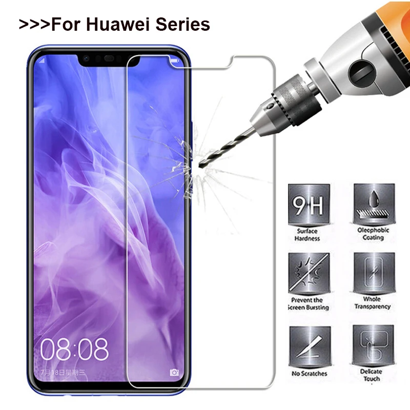 Защитное стекло для экрана honor 9 lite закаленное Huawei v9 8 9i i9 pro honer 10 9H | Мобильные