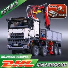 2793pcs NEW LEPIN 20005 technic series 42023 Arocs Model Building Block Bricks Compatible with Legeo Boys Toy Gift 05007