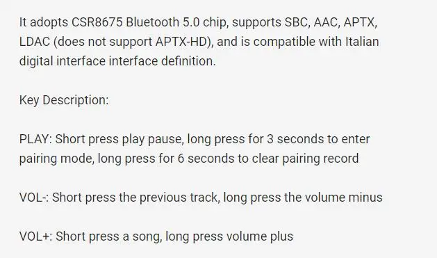 BTM875-B CSR8675 PA212 Bluetooth 5,0 цифровой интерфейс аудио выход Модуль LDAC CSR8675 IIS ies