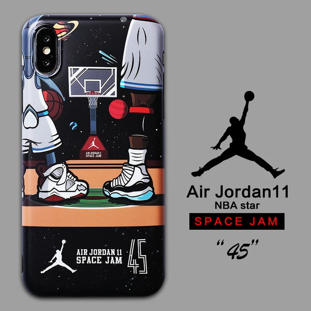 Nba Air Jordan 45 Phone Cover Case For Iphone X Xs Max Xr 10 8 7 6 6s