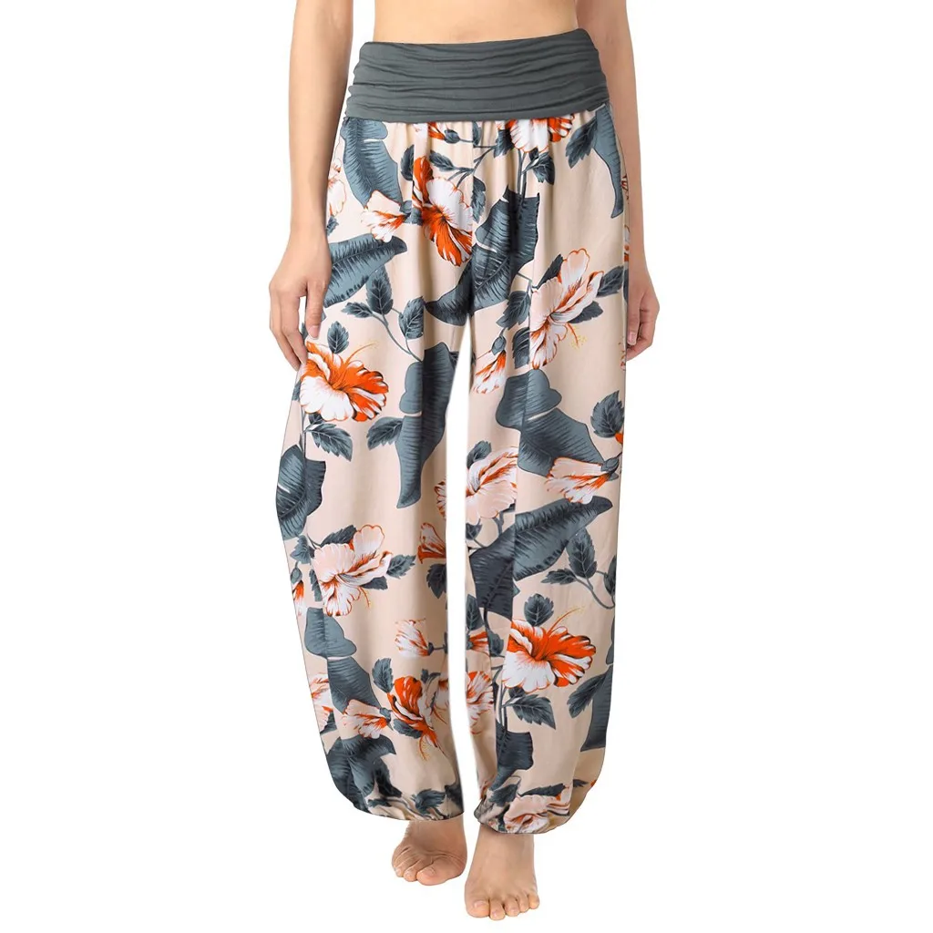 

Plus Size Pants Women Trousers Women Print Ladies Harem Full Length Harem Pants Wide Leggings Pantalon Femme Pantalones Mujer