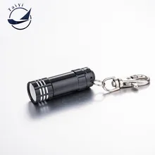 TAIYI 2016 New Aluminium Alloy Mini Flashlight 3 Led Flashlight Torch High Power Led Keychain