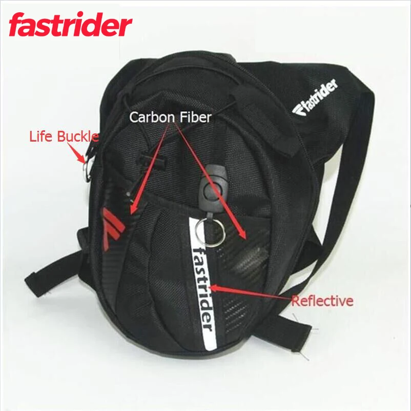 

Motorcycle fannypack mens black fanny pack knight rider Nylon waist pouch outdoor Casual belt bags money bag wholesale