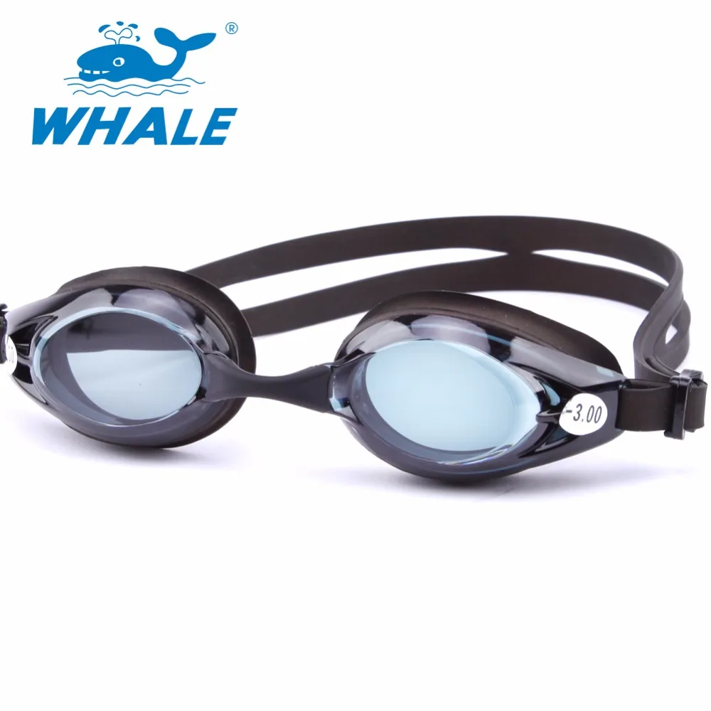 Whale Brand Myopia Swimming Goggles Men Myopia Goggles Women Swimming