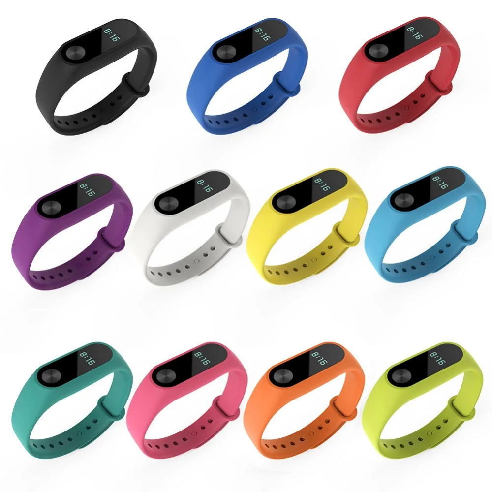 

TPU Replacement Wristband Wrist Band Strap Belt For Xiaomi Mi Band 2 Bracelet O22 dropship