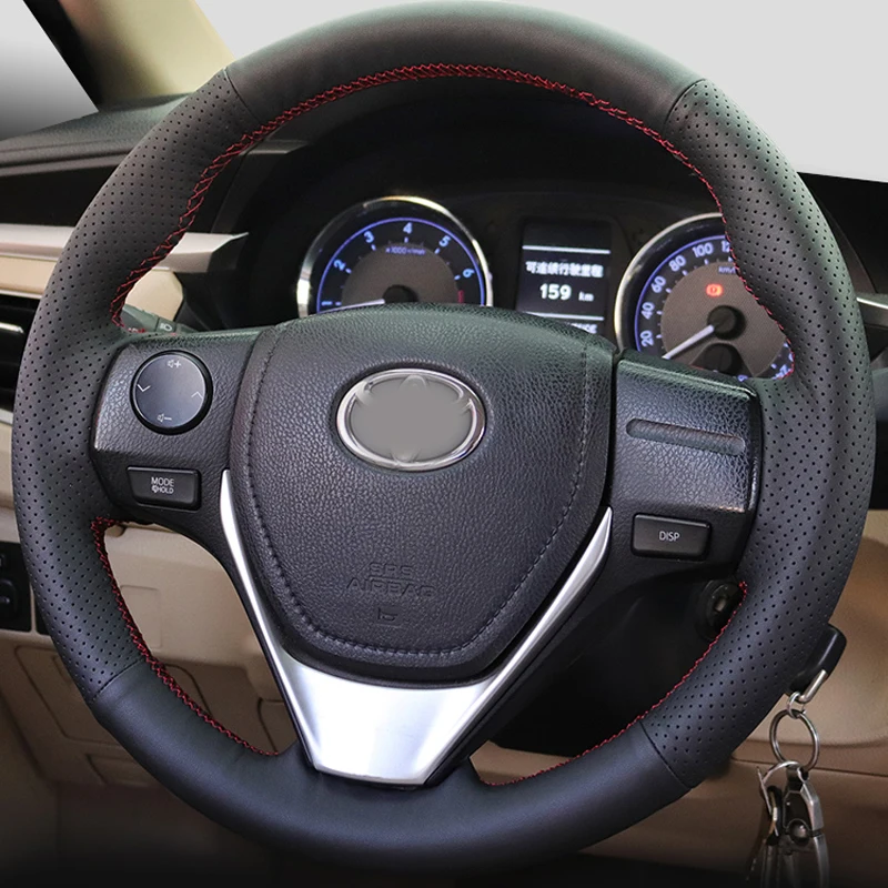 Car Steering Wheel Cover for Toyota RAV4  02