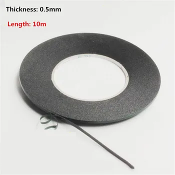 

0.5mm Thick Double Sided Sticky Black Foam Sponge Tape for Phone Screen Repair Dust Proof Seal Car Decoration Sealed Paste