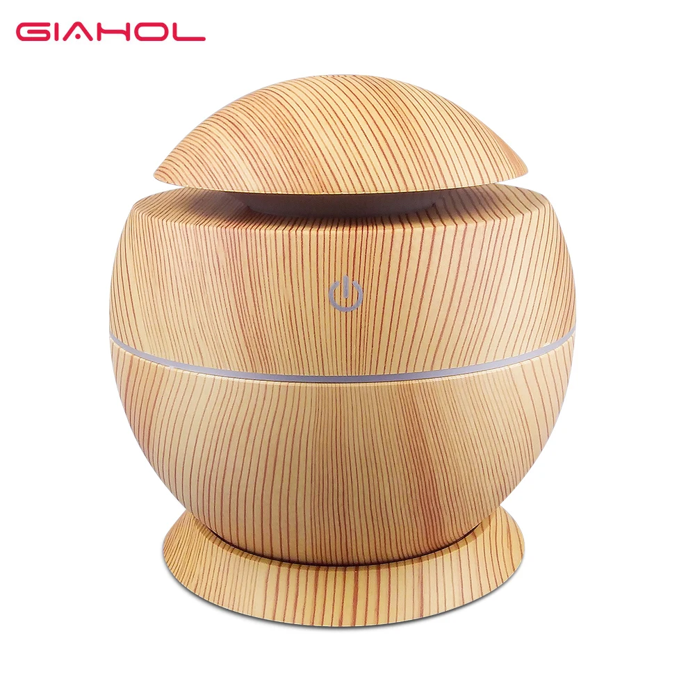 

USB Aroma Essential Oil Diffuser Ultrasonic Cool Mist Humidifier Air Purifier 7 Color Change LED Night light for Office Home