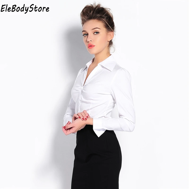 Женская блузка размера плюс,, Blusas Body Shirt, женские блузки s, голубые, белые, Формальные Топы с длинным рукавом, тонкая Офисная Женская одежда для работы