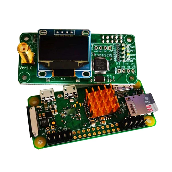 Retevis MMDVM в сборе точка доступа Wifi цифровой голосовой модем Simplex DMR точка доступа Raspberry Pi OLED Ham Радио Amador Walkie Talkie