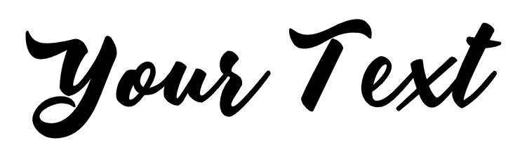 

YOUR TEXT Vinyl Decal Sticker Window Wall Bumper CUSTOM Personalized Name Decor Free Shipping