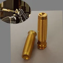 1 дюймов 25 мм RC зажим руля золотая ручка ручки подходят для Harley Sportster XL 1200 883 на заказ