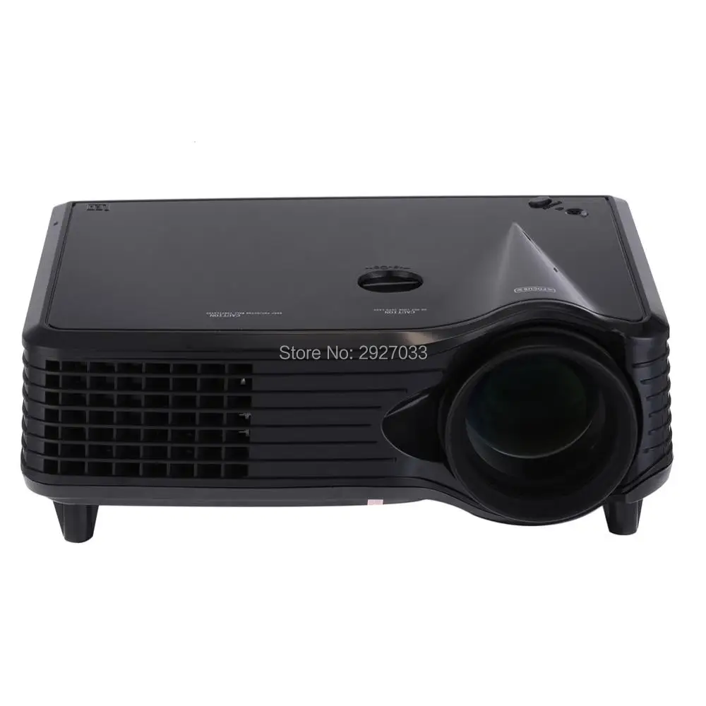 HD Мультимедиа светодиодный проектор AV/VGA/HDMI/ТВ/USB 1280*800 для Видеоигры ТВ Проектор