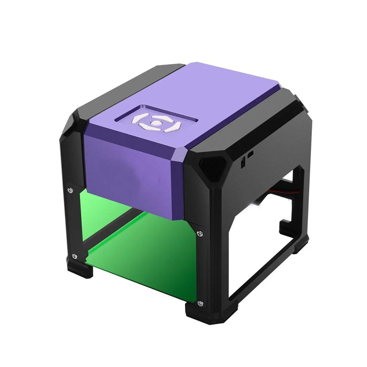 

1500mW Purple USB Desktop Laser Engraving Machine DIY Logo Mark Printer Cutter CNC Laser Carving Machine FOR WIN/Mac OS System