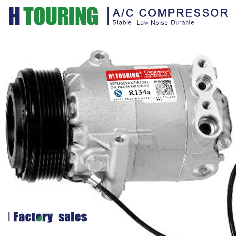 

AUTO AC A/C Air Conditioning Compressor for Car Volkswagen Gol Parati Saveiro 1.6/1.8 5X0820803C CS10045 5X0820803D 12V