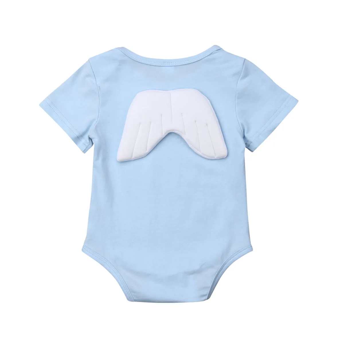 

Newborn Baby Boys Girl Tops Short Sleeve Letter Summer Bodysuit Sunsuit Outfits Set Clothes Size 0-18M