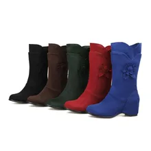 Женские сапоги до середины икры в летнем стиле; botas masculina zapatos botines mujer chaussure femme; HQ101