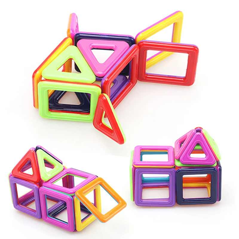 

40pcs mini size Blocks Magnetic Designer Construction Set Model & Building Toy Plastic Magnetic Blocks Educational Toys