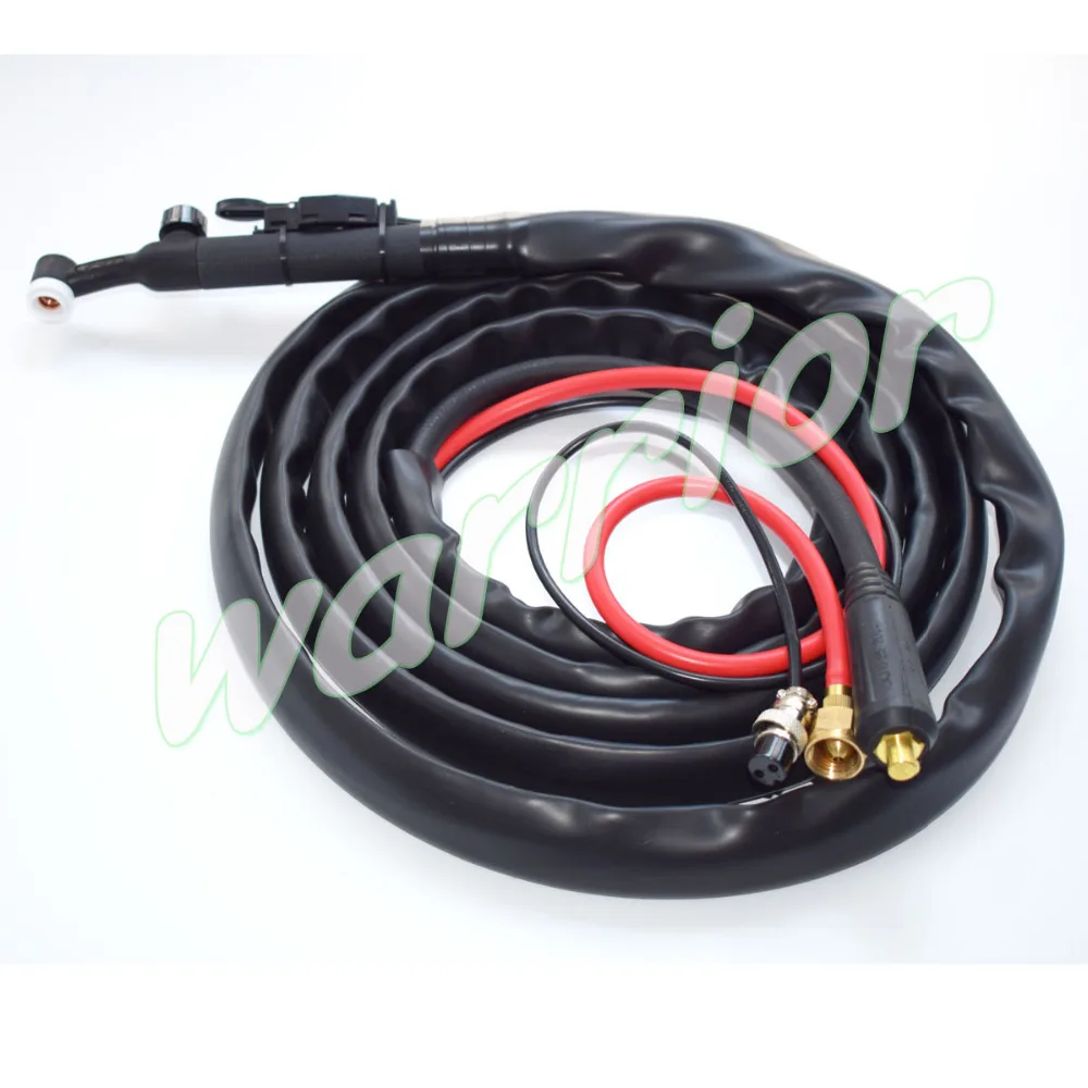 

WP-9FV TIG Welding Torch Gun Flexible Head With Gas Valve Control 4 Meters 12 Feet Seperated Type