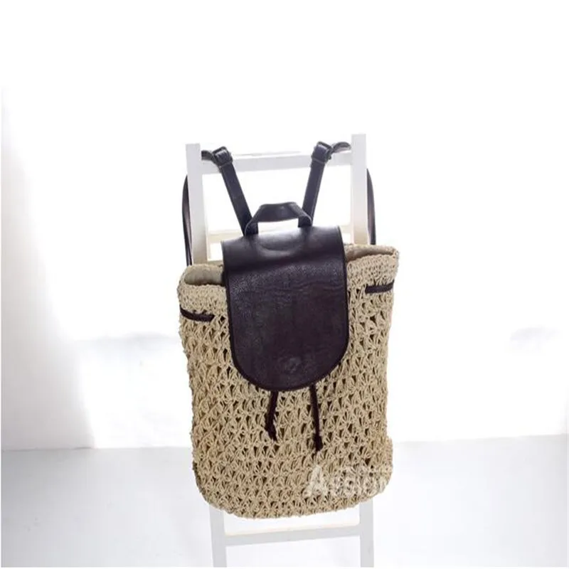 

Fashion summer straw woven women's single-shoulder dual-purpose woven beach beach leisure and comfortable package