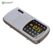 MINI Card Speaker Portable Audio MP3 Player Radio Support Card Reader Sound Card for Olders Wireless Column Receptor Bluetooth
