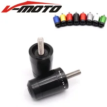 Мотоцикл 7/8 ''22 мм Руль рукоятки «Грипсы» бар Кепки концевые заглушки для YAMAHA MT01 MT-01 2004-2005 2006 2007 2008 2009