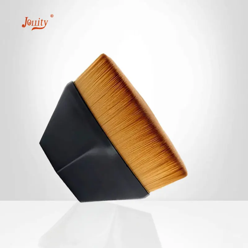 

jollity 1Pcs Makeup Brush Synthetic Hair Plastic Handle Foundation Brush For Professionals Beginner Brush Fast Make up Tools