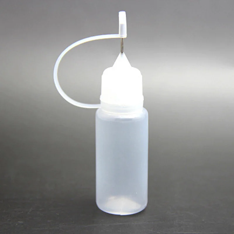 

10Pcs 10ML PE Glue Applicator Needle Squeeze Bottle for Paper Quilling DIY Scrapbooking Crafts HS11