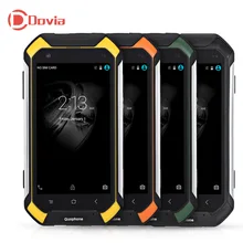 Guophone V19 4 5 Inch Android 5 1 3G Smart Phone IP68 Waterproof Shock Resistant MTK6580