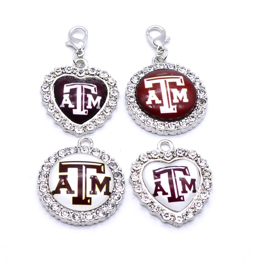 Dangle Charms University NCAA Texas A&M Aggies Charm Pendant Fit