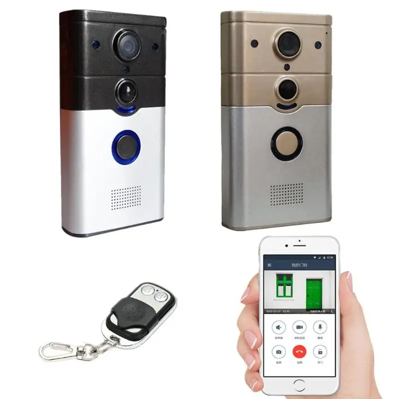 

Wireless wifiI video doorbell remote video intercom phone APP remote monito