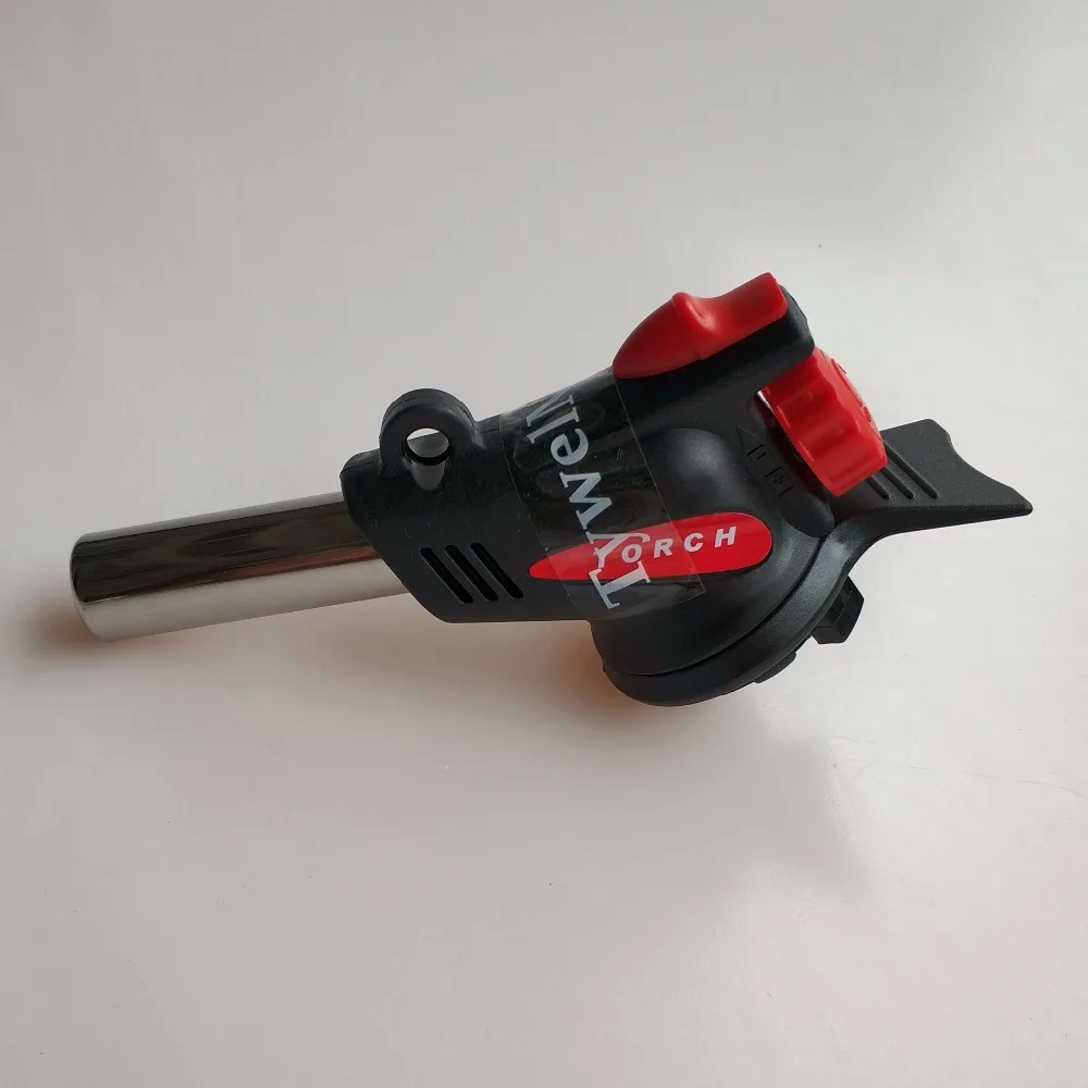 

Mini Butane Torch Blowtorch Gas Torch Flame Gun Ignition Blow Jet Burner Lighter Welding Burning Iron Heating Gun BBQ Gas Burner