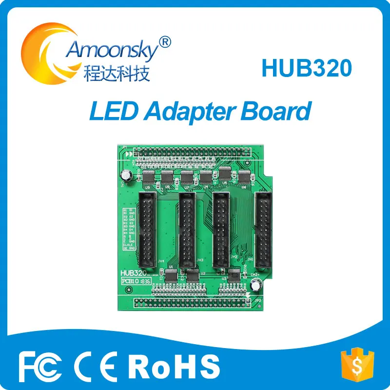 

P3 Indoor rgb led display module hub320 adapter board for video display