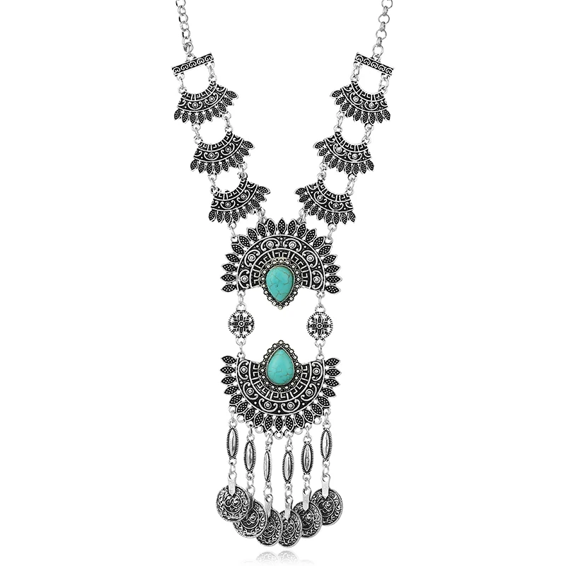 

MIARA.L Ethic Jewelry High- end Women's Sweater Chain Necklace and Hot Sale Fan Necklace for Dropshipping