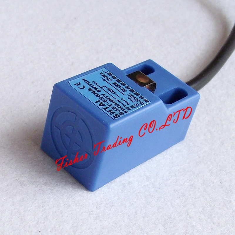 10PCS/lot, 18*18 rectangular proximity switch, 5mm detection, NPN