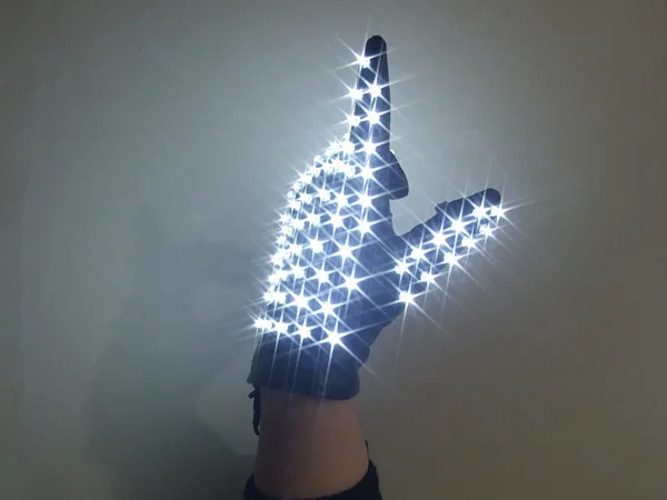 1PCS LED Stage Wreless LED gloves / luminous gloves for Michael Jackson Billie Jean Dance (Left or right hand) Costumes Kids Men Women cb5feb1b7314637725a2e7: a pair of gloves|left hand gloves|right hand gloves