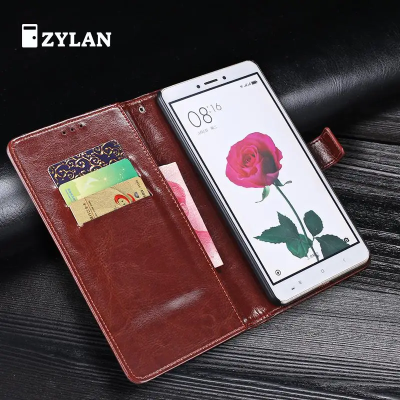 Бренд ZYLAN для Xiaomi Mi Max роскошный кожаный чехол с откидной крышкой магнитной