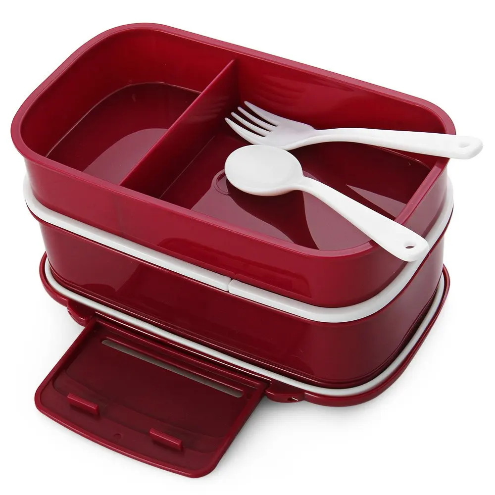 

Box Rectangle Tableware Microwave Lunch Box For Kids Original Japan Style Double Tier Lunch Box Large Bento Eco-Friendly Lunch