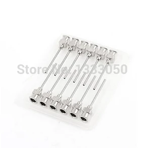 

12 Pcs 1" Tip Length Stainless Steel 17ga Dispensing Needles Tips