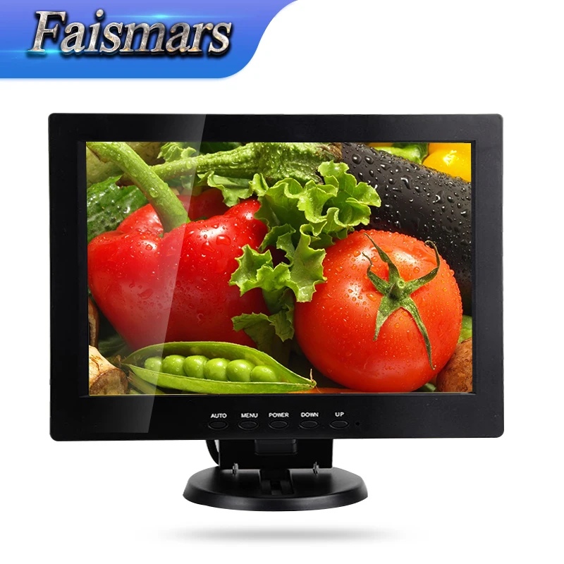 household 12.1 Inch LCD LED AV TV HDMI USB interface monitors