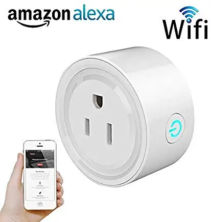 

2019 WIFI Smart Switch EU Plug Audio Timing Socket Wireless Outlet