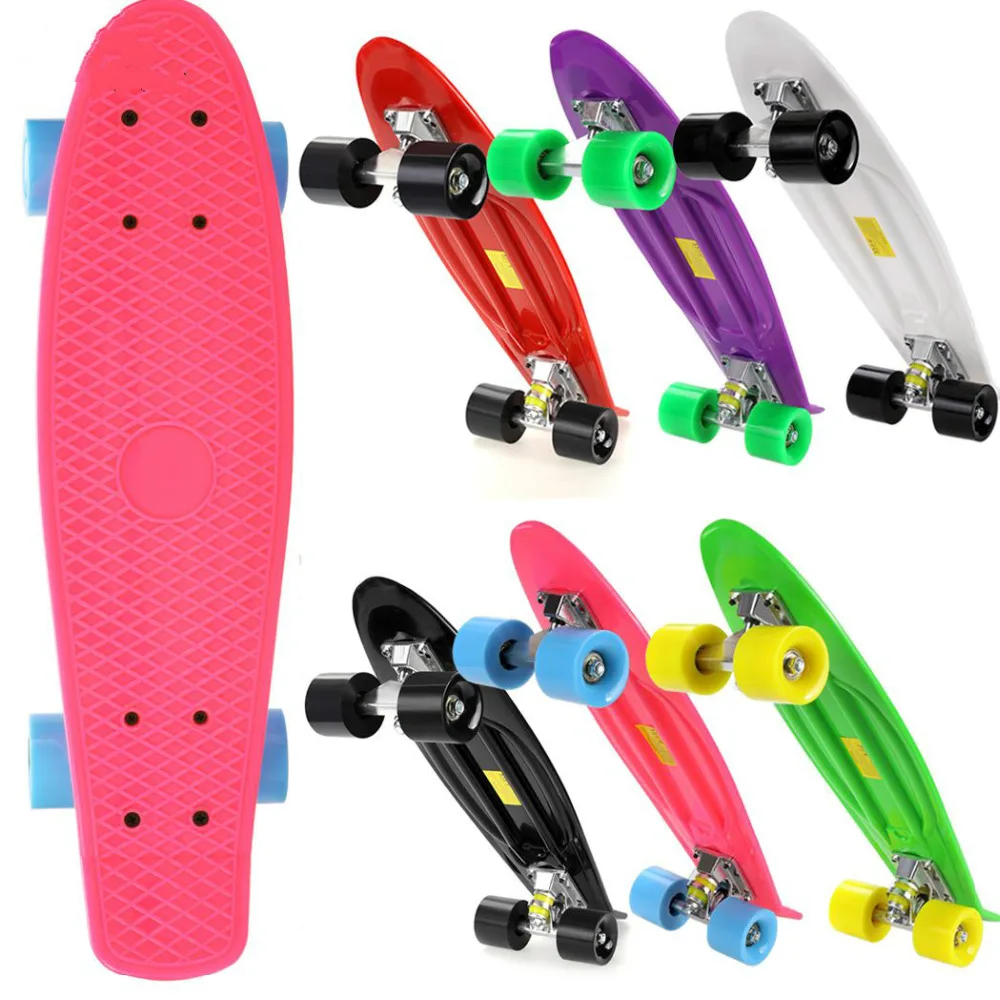 New Multicolor Professional Unisex Complete Skateboard ...