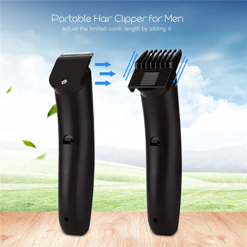 Portable Rechargeable Hair Clipper Electric Cordless Mini Hair Trimmer Pro Hair Cutting Machine Beard Trimer For Men Barber 4041