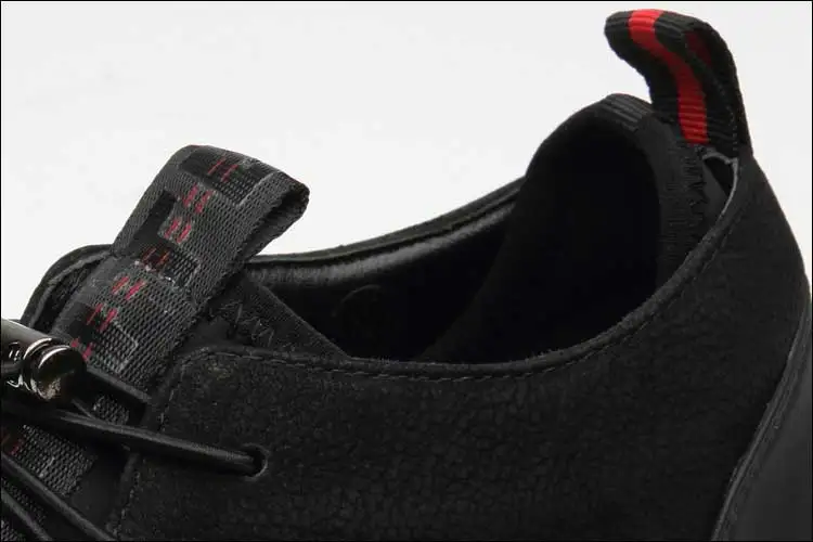 أسود الرجال جلد حذاء كاجوال رجل تنفس أحذية رياضية 2019 الربيع الذكور الشقق متعطل سكيت حذاء البريطانية رونينغ الأحذية