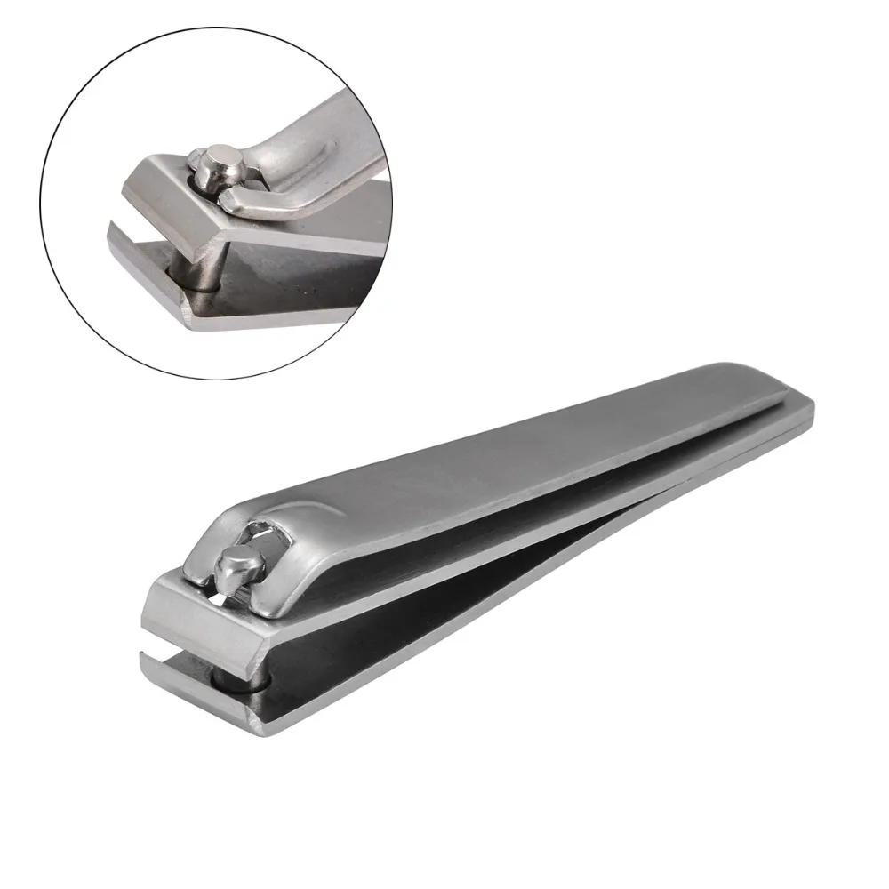 1 шт. машинка для стрижки ногтей из нержавеющей стали|stainless steel nail cutter|toe clippernail clipper