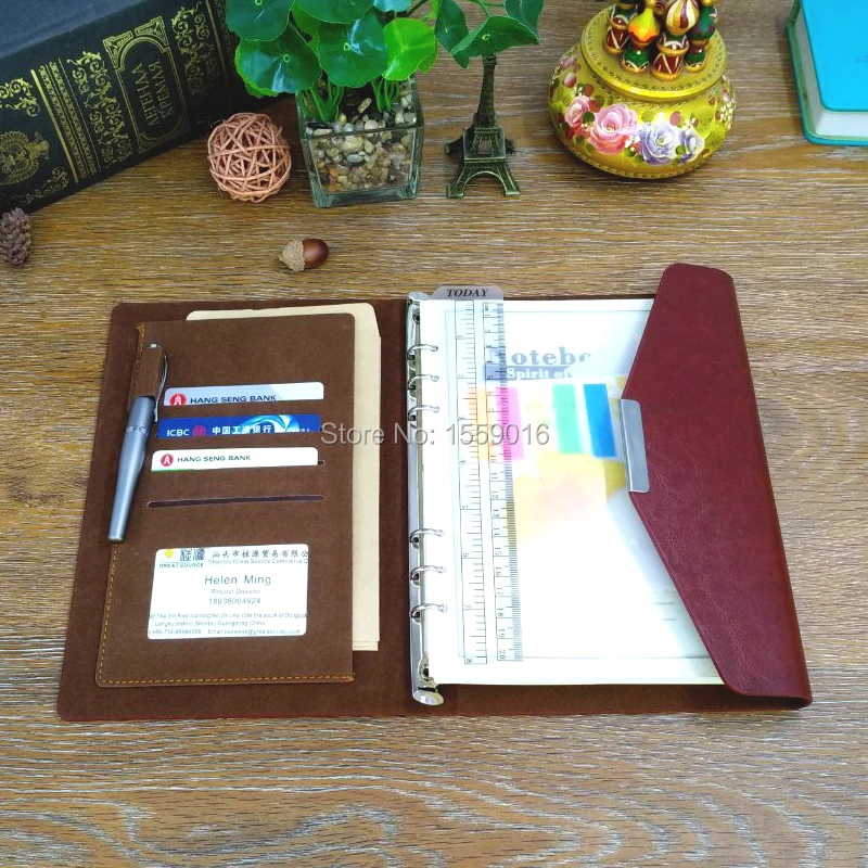 A5 folder notebook