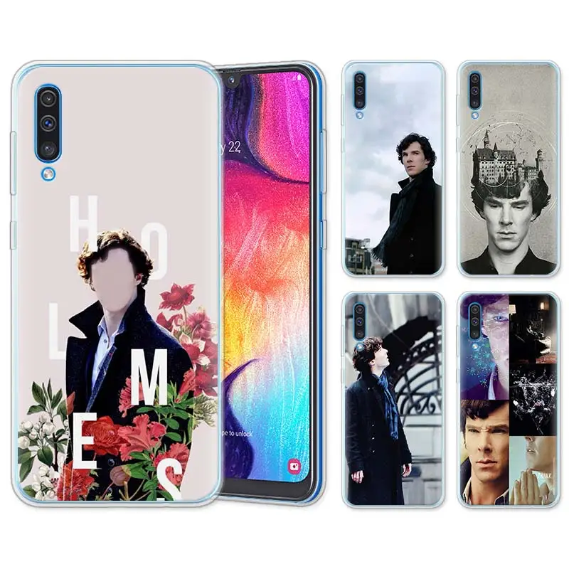 

Sherlock Holmes Silicone Cases for Samsung Galaxy A10 A30 A40 A50 A70 A6 A7 A8+ A9 M30 M50 TPU Soft Phone Cases