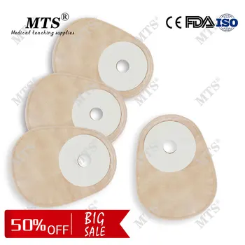 

10pcs/box Disposable Colostomy Bag Ostomy Pocket One-piece Closed Stool Bag