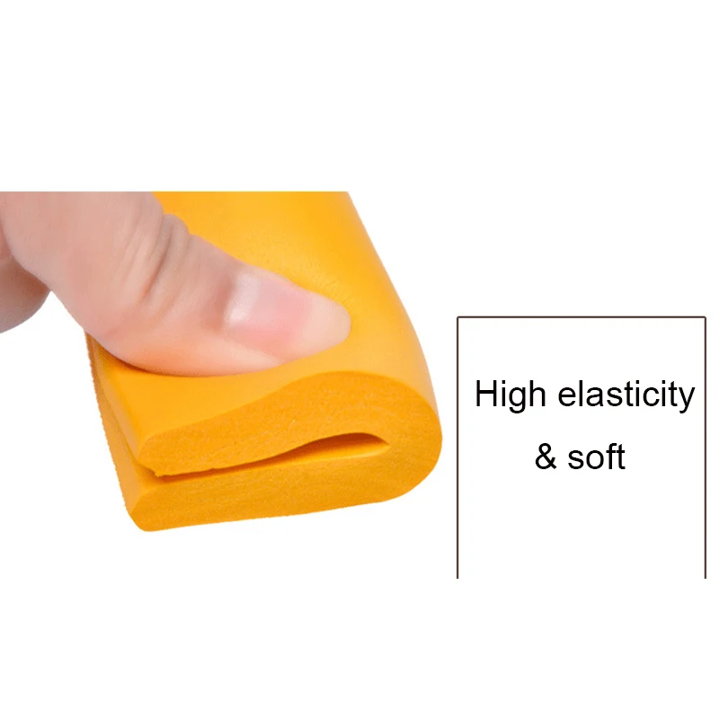 U على شكل و شقة على شكل الأطفال سلامة المنتجات الطفل شريط تحطم الزجاج البن الجدول مكتب ركن الطفل حماية قطاع الشحن الشريط